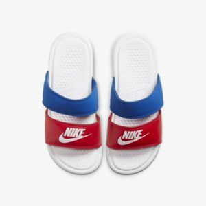 Nike Red and Blue Women's Sandals NWT
